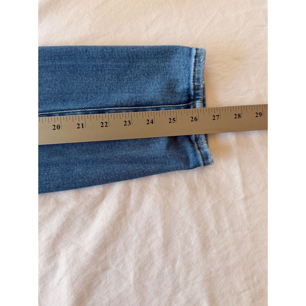 Good American Good Legs Skinny Jeans Blue Distressed High‎ Rise GLCNF731T 14/32 - Picture 4 of 8